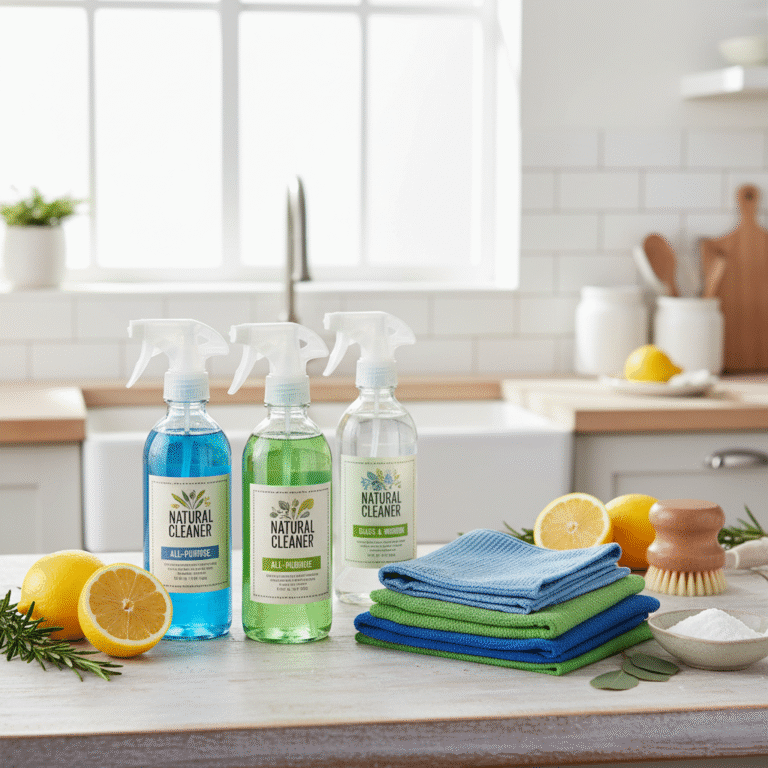 Your Guide to a Comprehensive Green Cleaning Products List