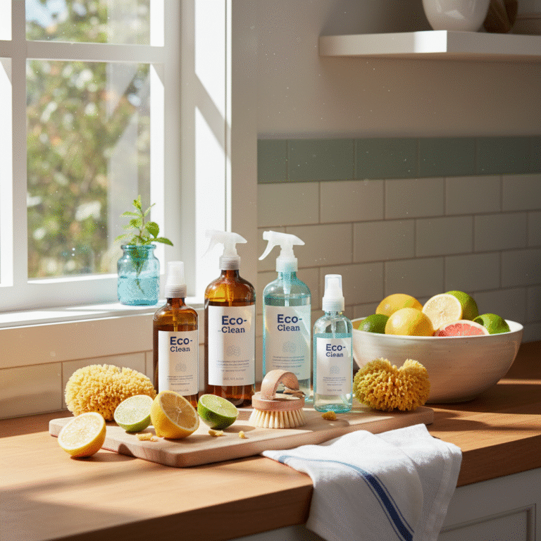 Top Green Home Cleaning Products for a Sparking, Safe Home
